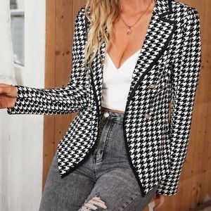 Houndstooth Jacket